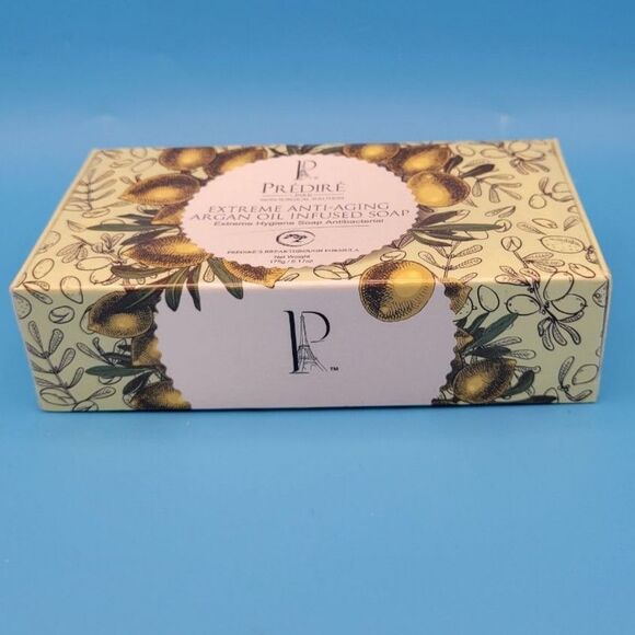 SEALED Predire Paris Extreme Anti-Aging Argan Oil Infused Bar Soap Antibacterial - Picture 4 of 5